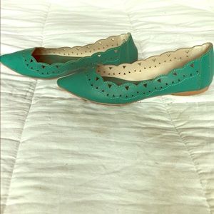 Mia Laser Cut Out Flats from Stitch Fix